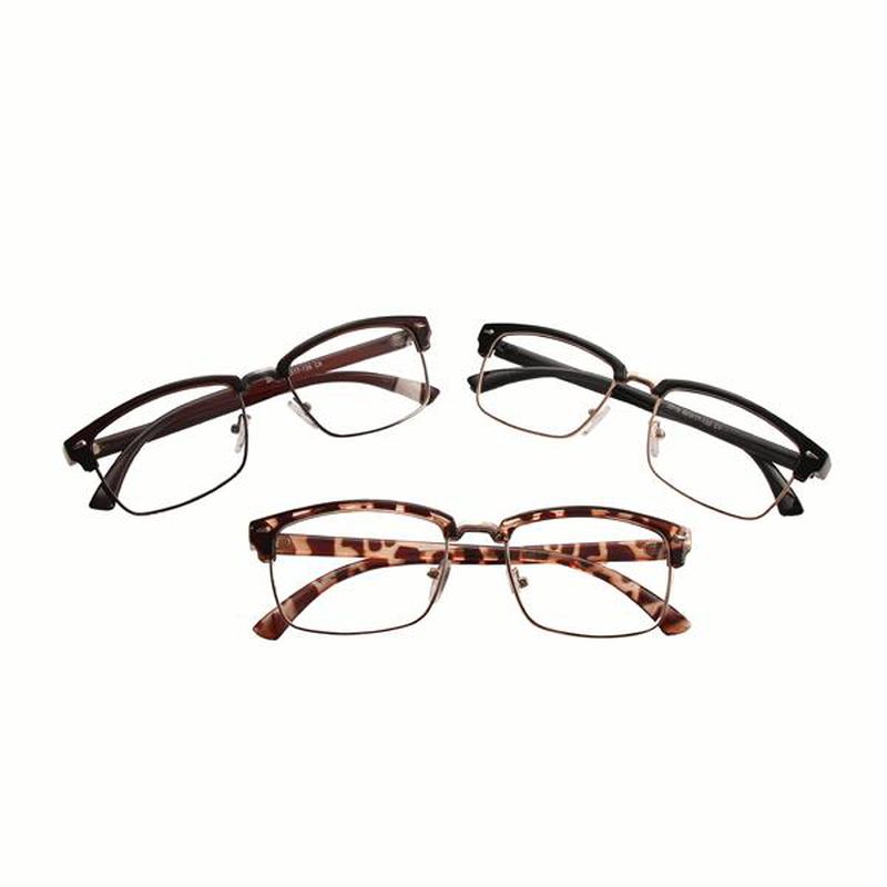 Menn Kvinner Vintage Clear Lens Eyewear Sexy Katt Eye Retro Transparent Computer Eyeglasses