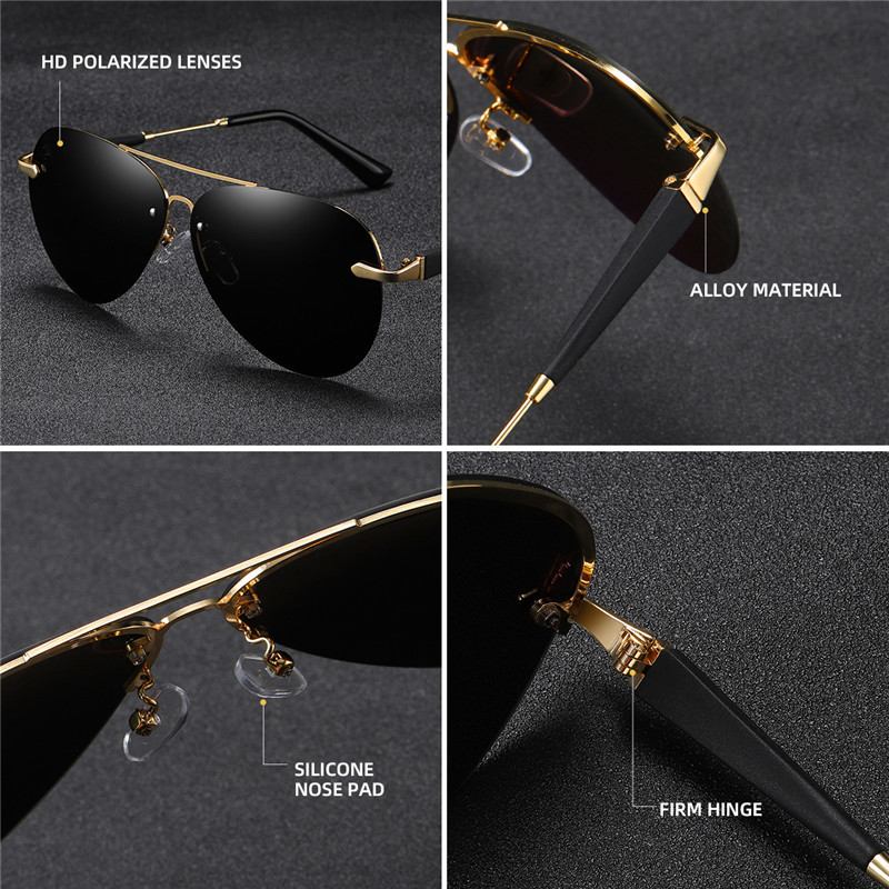 Solbriller Classic Rimless