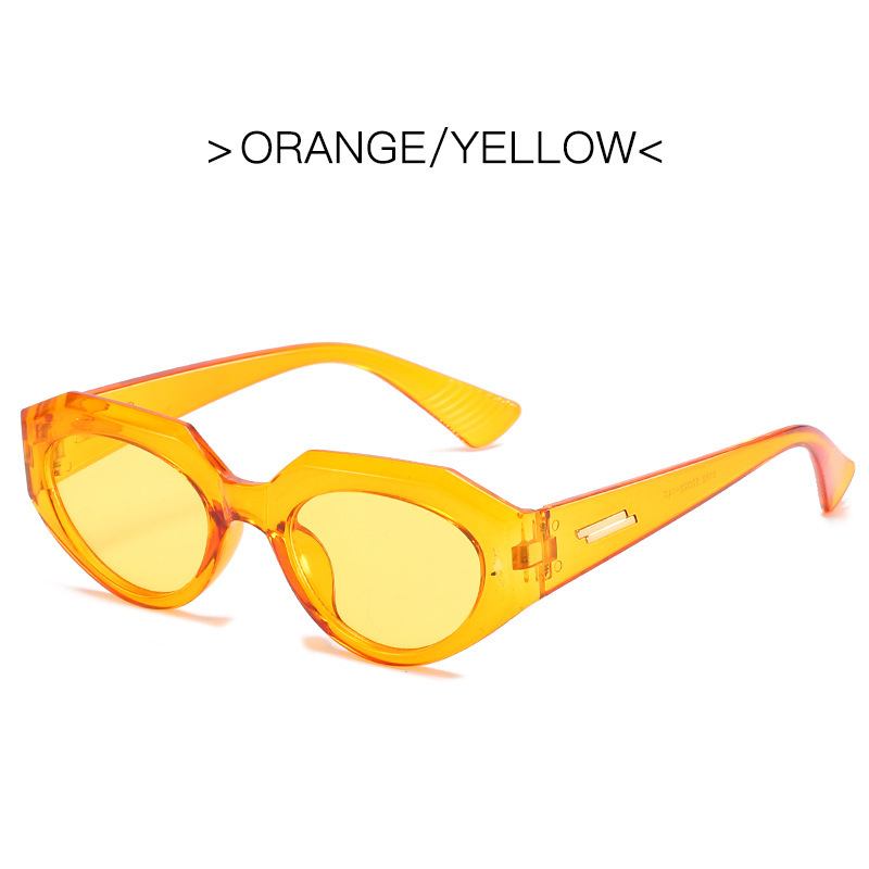 Solbriller Kvinne Jelly Color Outdoor Beach Glasses