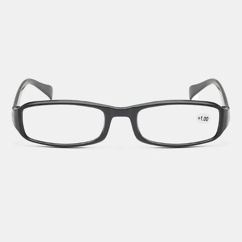 Unisex Full Frame Resin Len Lesebriller Bærbare High-definition Presbyopia-briller