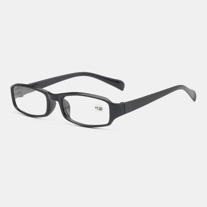 Unisex Full Frame Resin Len Lesebriller Bærbare High-definition Presbyopia-briller