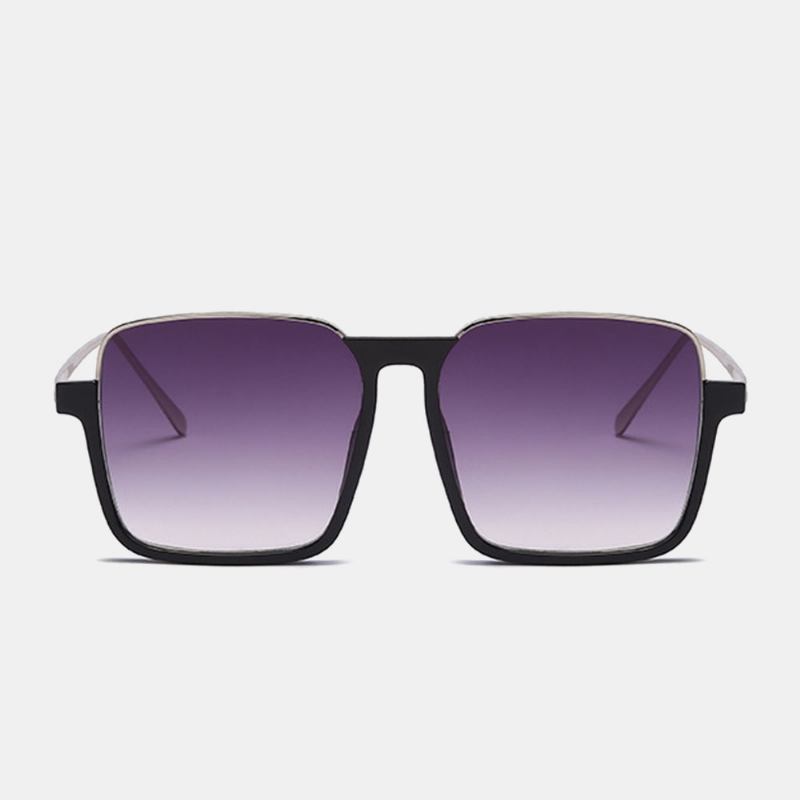 Unisex Square Frame Half Frame Anti-blue Light Anti-uv Solbriller