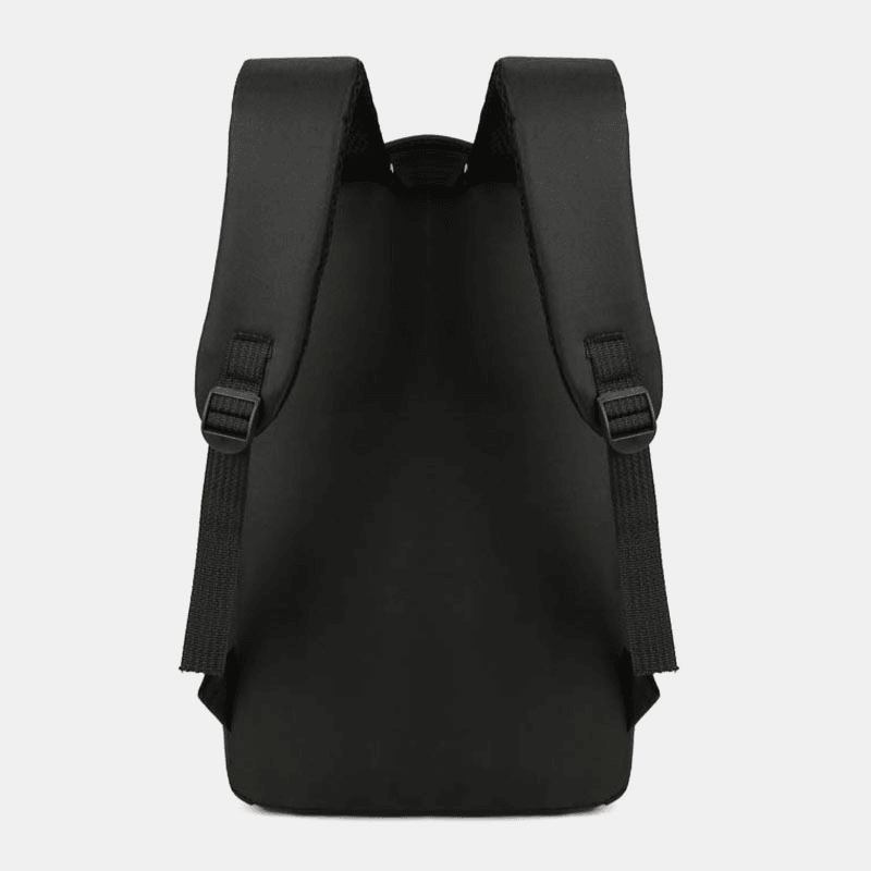 3 Stk Menn Oxford Slitasjebestandig Pustende Lappeteppe Stor Kapasitet Uformell Ryggsekk Brystveske Crossbody-veske