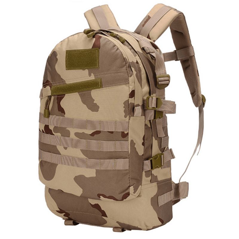 40l Campingvesker Menn Utendørs Vanntett Molle Ryggsekk Militær 3d Tactical Dame Assault Reiseveske