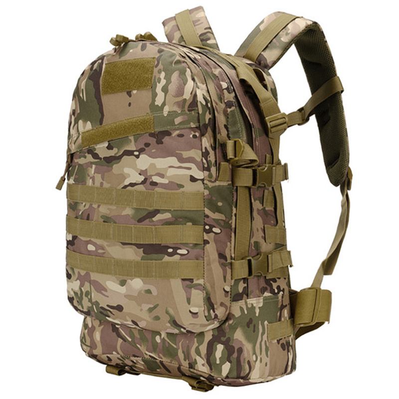 40l Campingvesker Menn Utendørs Vanntett Molle Ryggsekk Militær 3d Tactical Dame Assault Reiseveske