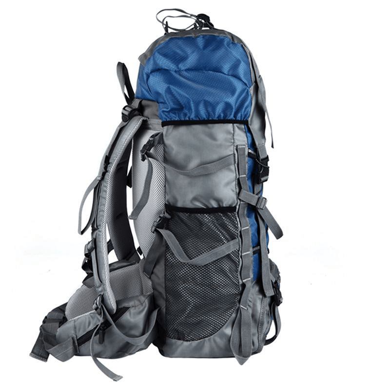 60l Outdoor Trekking Ryggsekk Vanntett Nylon Reiseveske Camping Bag