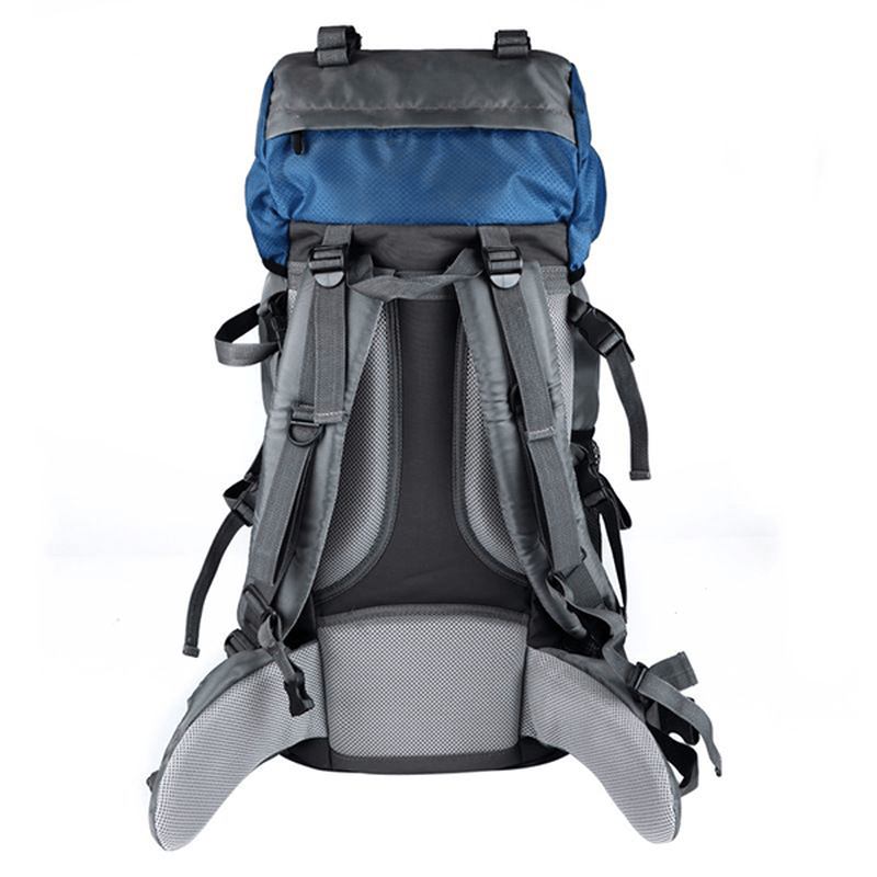 60l Outdoor Trekking Ryggsekk Vanntett Nylon Reiseveske Camping Bag