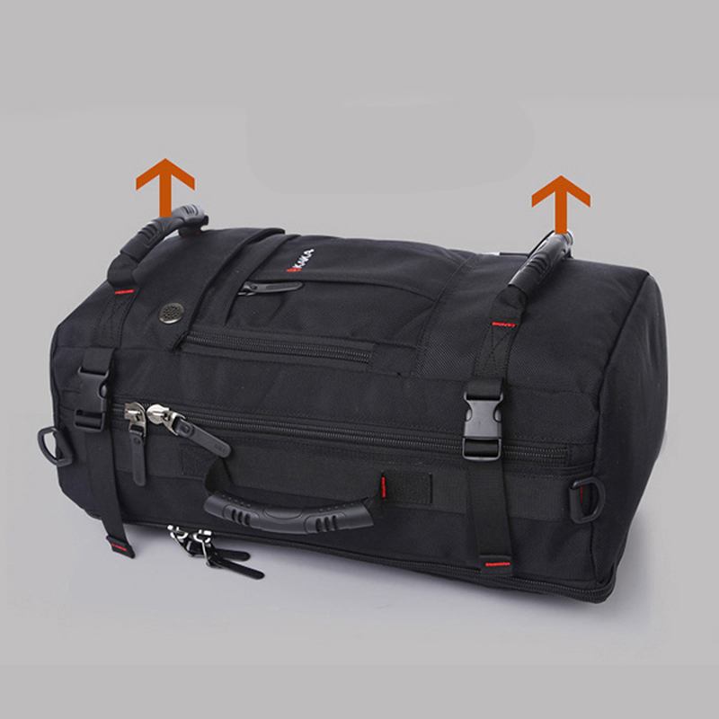 Menn Multi-carry Stor Kapasitet Reise Utendørs Multi-function 15.6-tommers Laptop Veske Reiseveske Ryggsekk