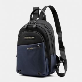 Menn Multifunksjonell Ryggsekk Vanntett Multi-carry Crossbody Veske Ryggsekk