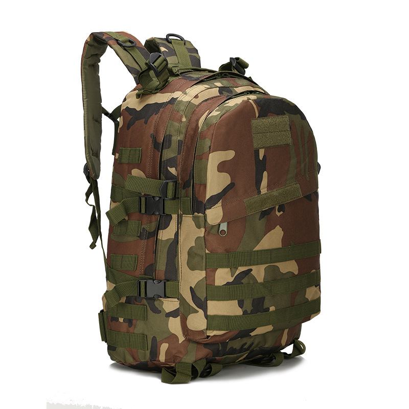 Nivå 3 Ryggsekk Army-style Attack Ryggsekk Molle Tactical Veske I Pubg