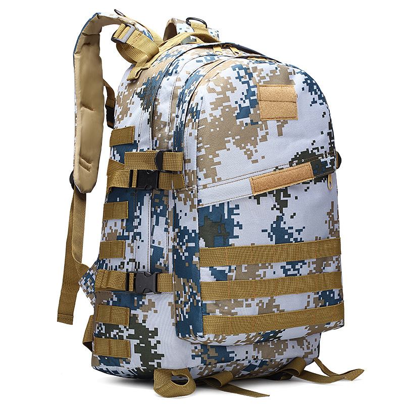 Nivå 3 Ryggsekk Army-style Attack Ryggsekk Molle Tactical Veske I Pubg