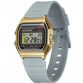 Lett Klassisk Lysende Vanntett Led Shock Sports Digital Watch