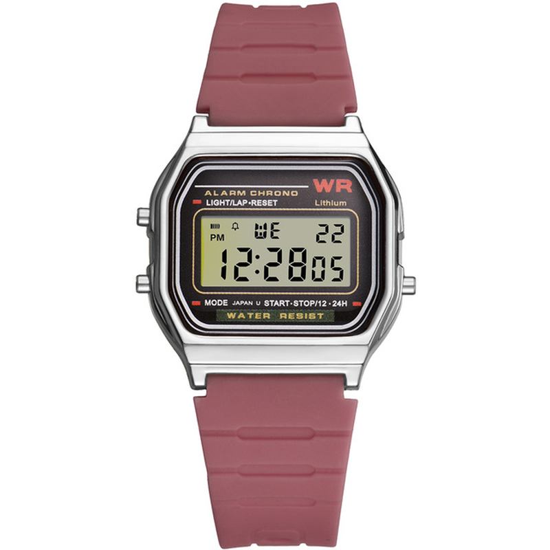 Lett Klassisk Lysende Vanntett Led Shock Sports Digital Watch