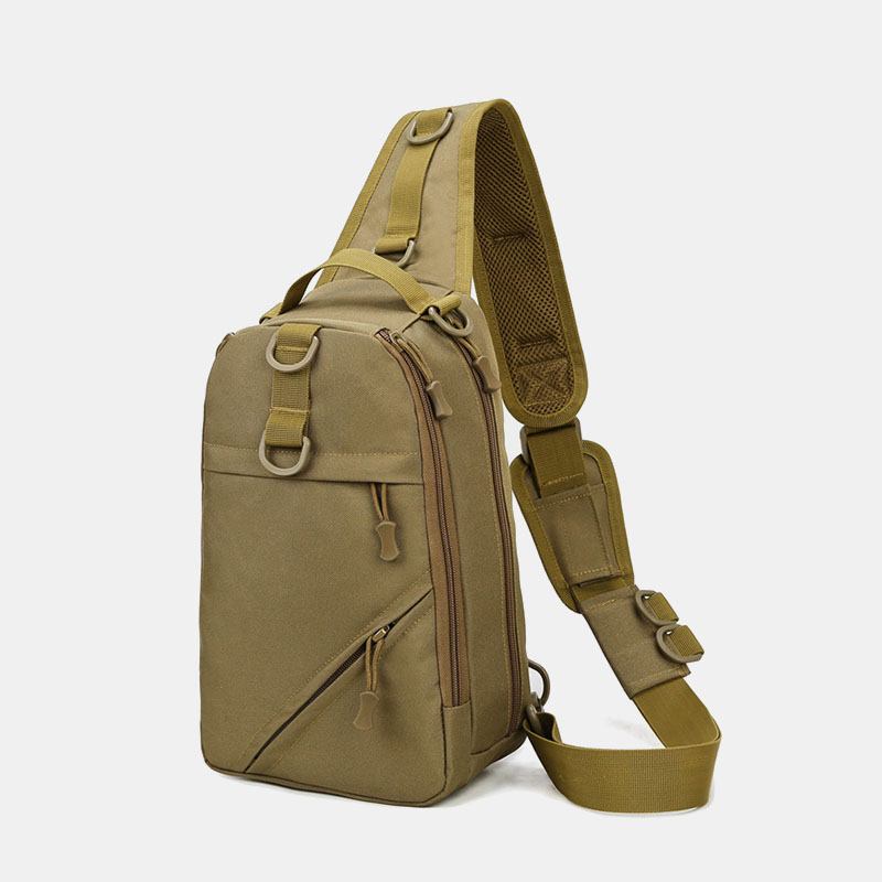 Menn Camouflage Multi-carry Taktisk Fiske Reise Outdoor Brystveske Skulderveske