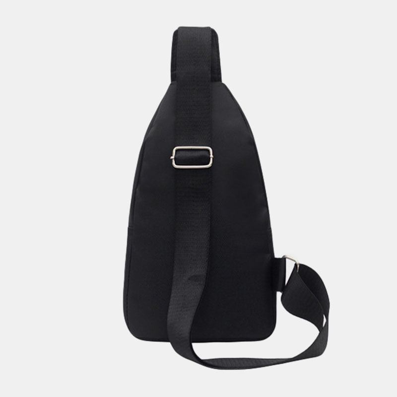 Menn Nylon Vanntett Mote Uformell Utendørs Brystveske Crossbody Bag