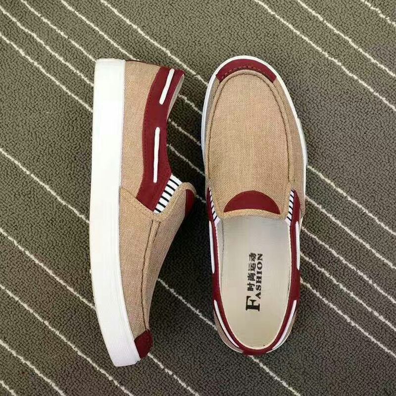 Menn Canvas Fritids Myke Loafers