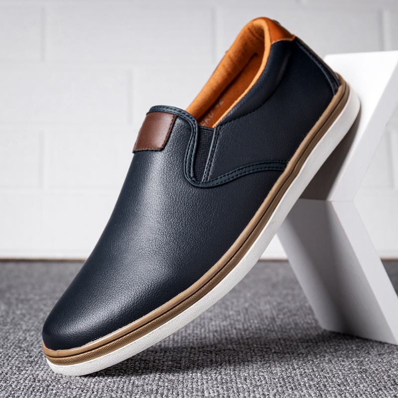 Menn Retro Soft Walking Sole Fritids Business Loafers