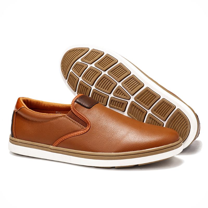 Menn Retro Soft Walking Sole Fritids Business Loafers