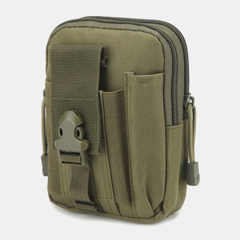 Menn Camouflages Stor Kapasitet Vanntett 6 Tommers Telefon Veske Outdoor Sport Midje Veske Tactical Bag