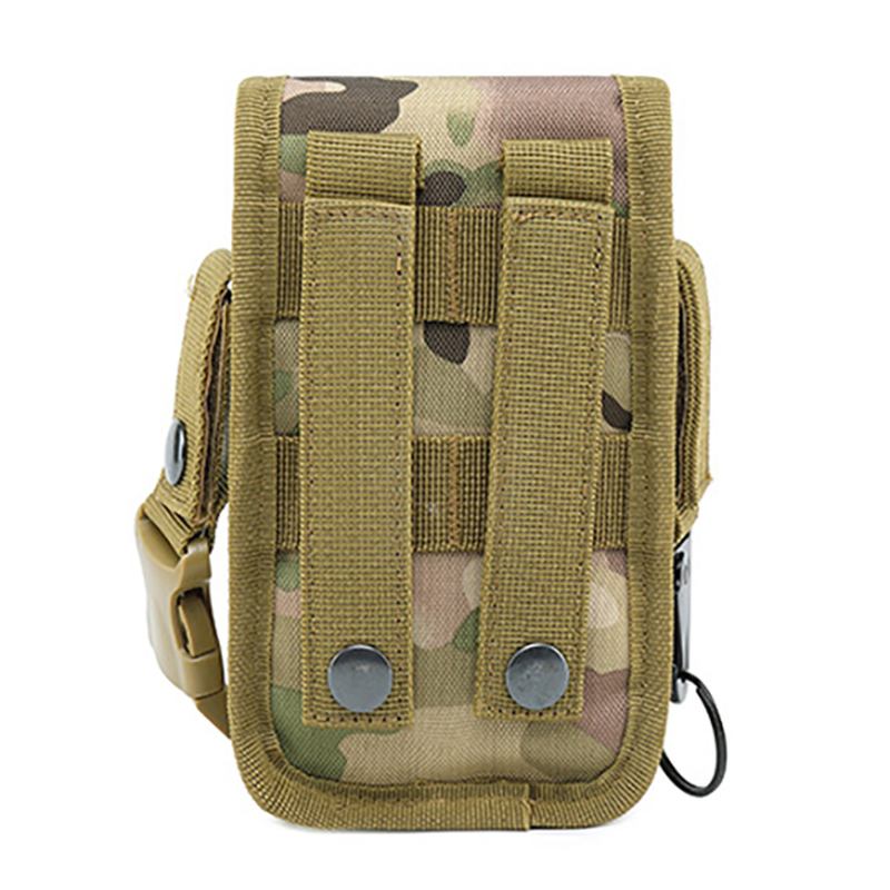 Menn Mini Midjeveske Telefonveske Kortholder Tactical Veske Outdoor Bag