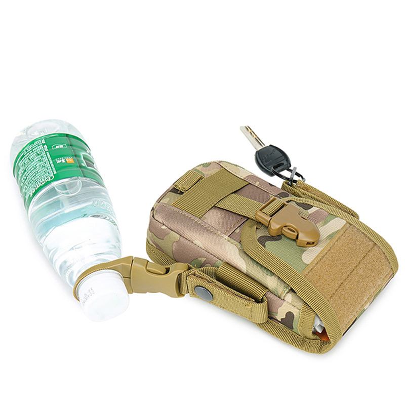 Menn Mini Midjeveske Telefonveske Kortholder Tactical Veske Outdoor Bag