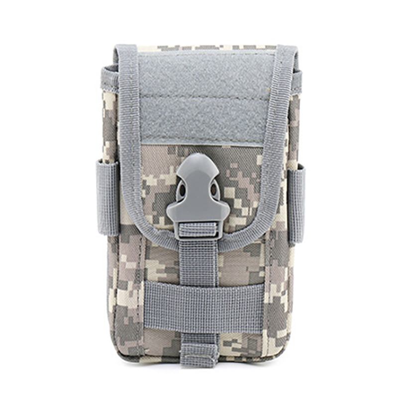 Menn Mini Midjeveske Telefonveske Kortholder Tactical Veske Outdoor Bag