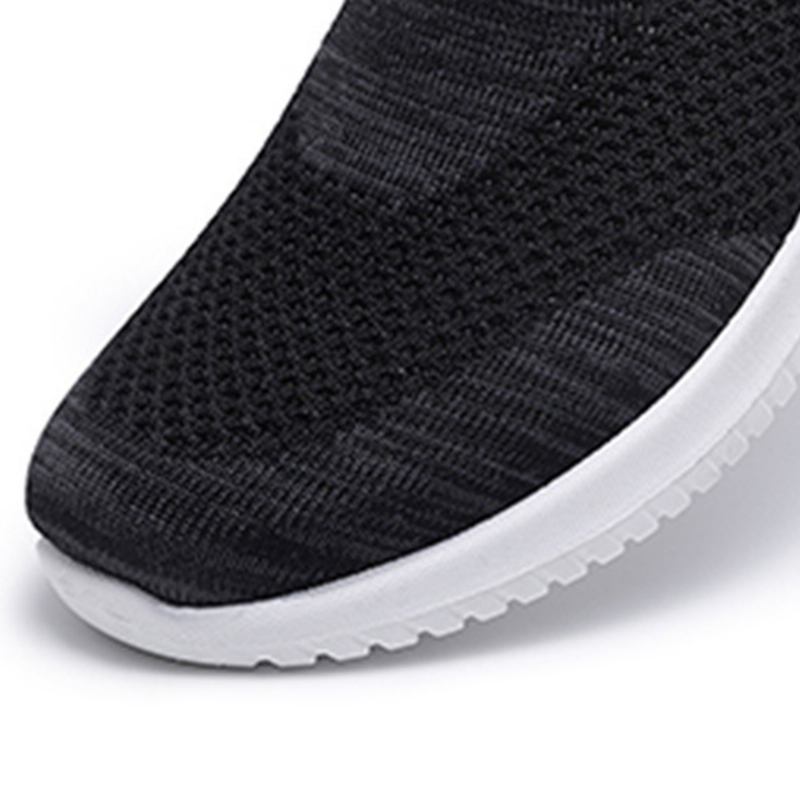 Dame Komfortable Mesh Slip On Pattern Sport Walking Sko