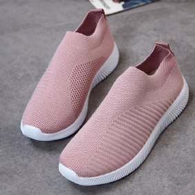 Large Size Dame Mesh Outdoor Slip On Sneakers