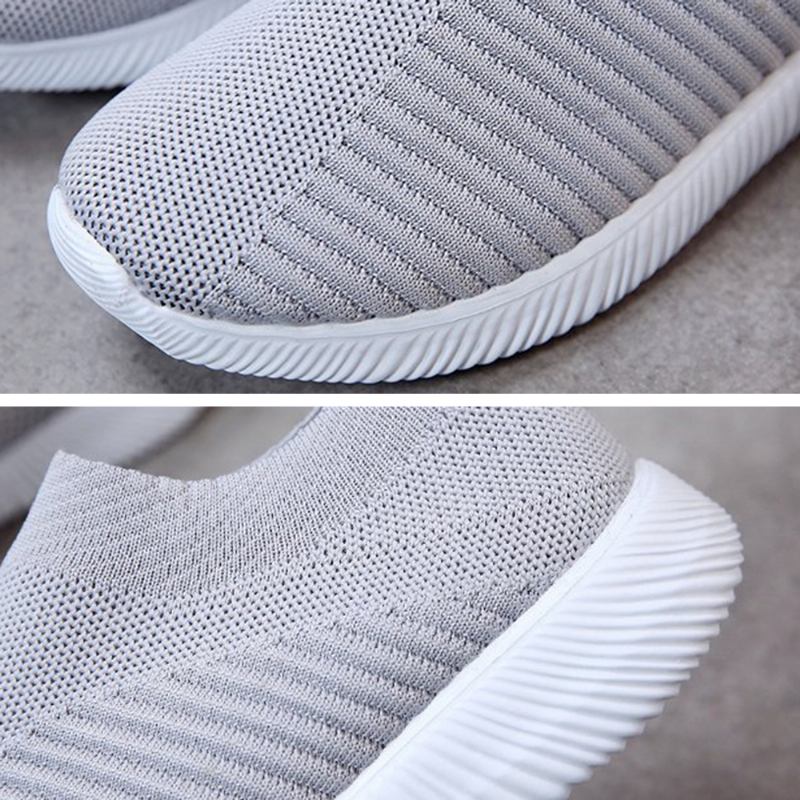 Large Size Dame Mesh Outdoor Slip On Sneakers