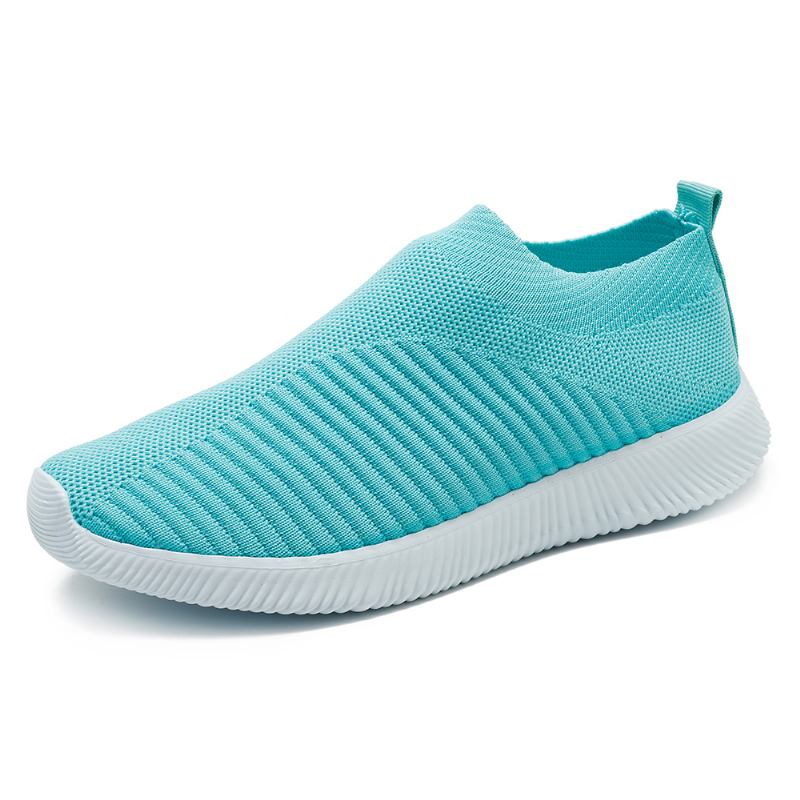 Large Size Dame Mesh Outdoor Slip On Sneakers