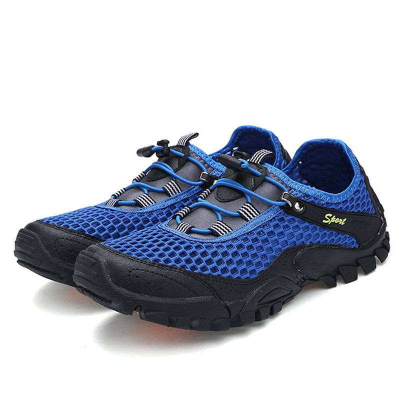 Menn Anti Collision Toe Mesh Outdoor Hiking Joggesko