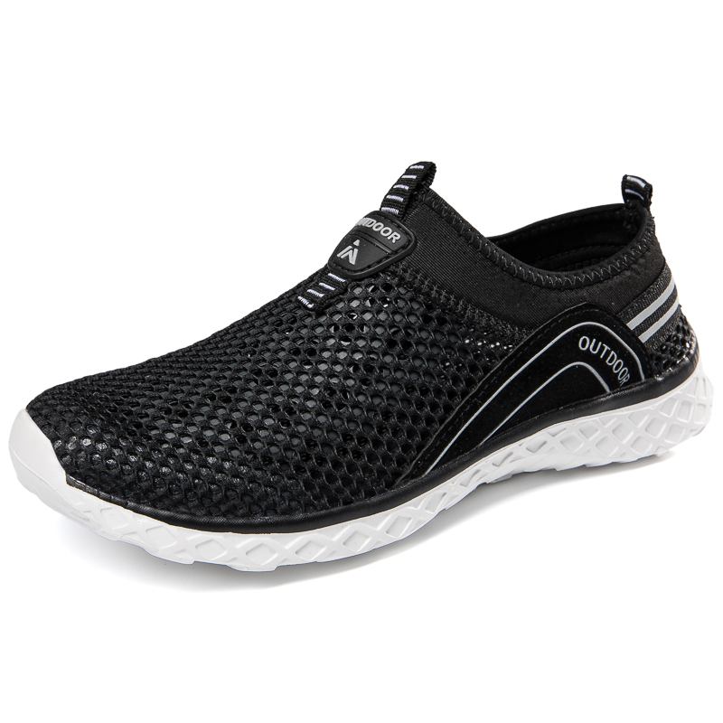 Menn Mesh Pustende Non Slip Lett Slip On Outdoor Fritids Wading Sko