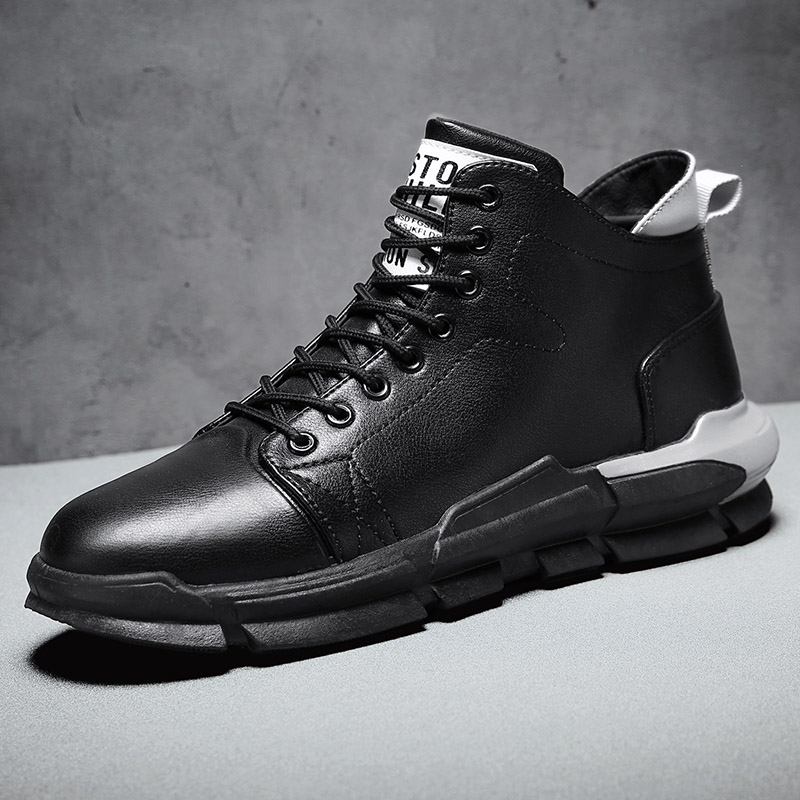 Menn Platform High Top Wearable Fritids Sneakers