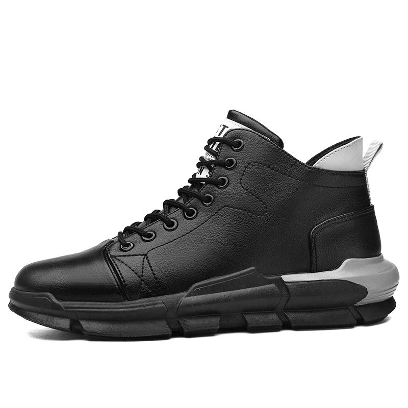 Menn Platform High Top Wearable Fritids Sneakers