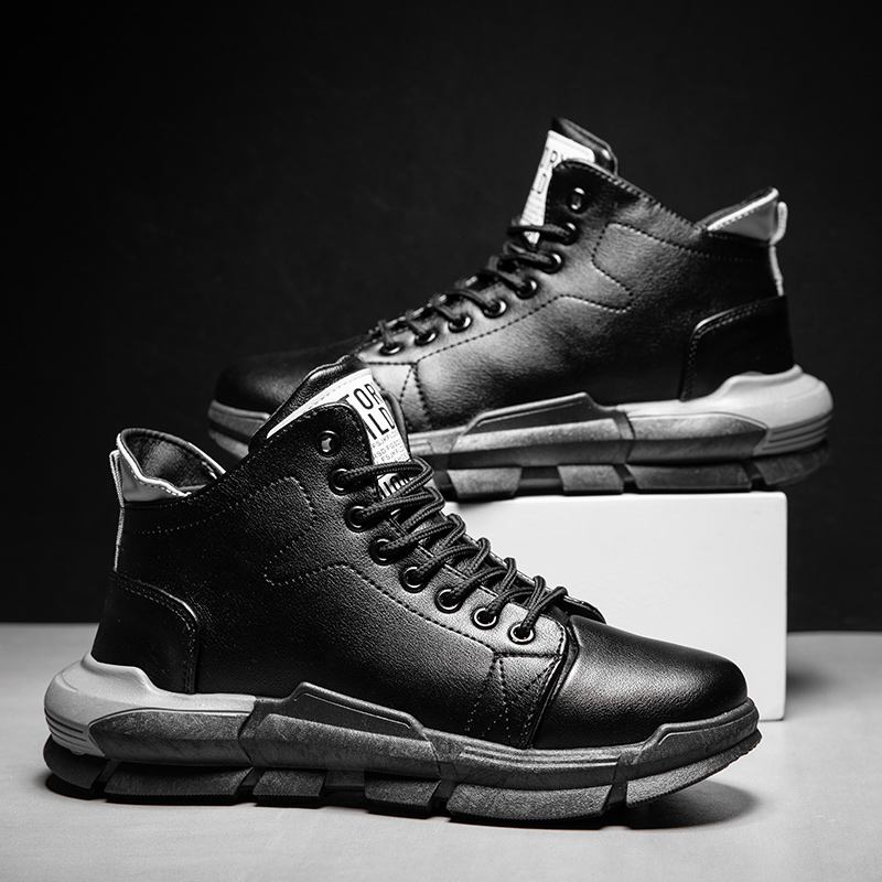 Menn Platform High Top Wearable Fritids Sneakers