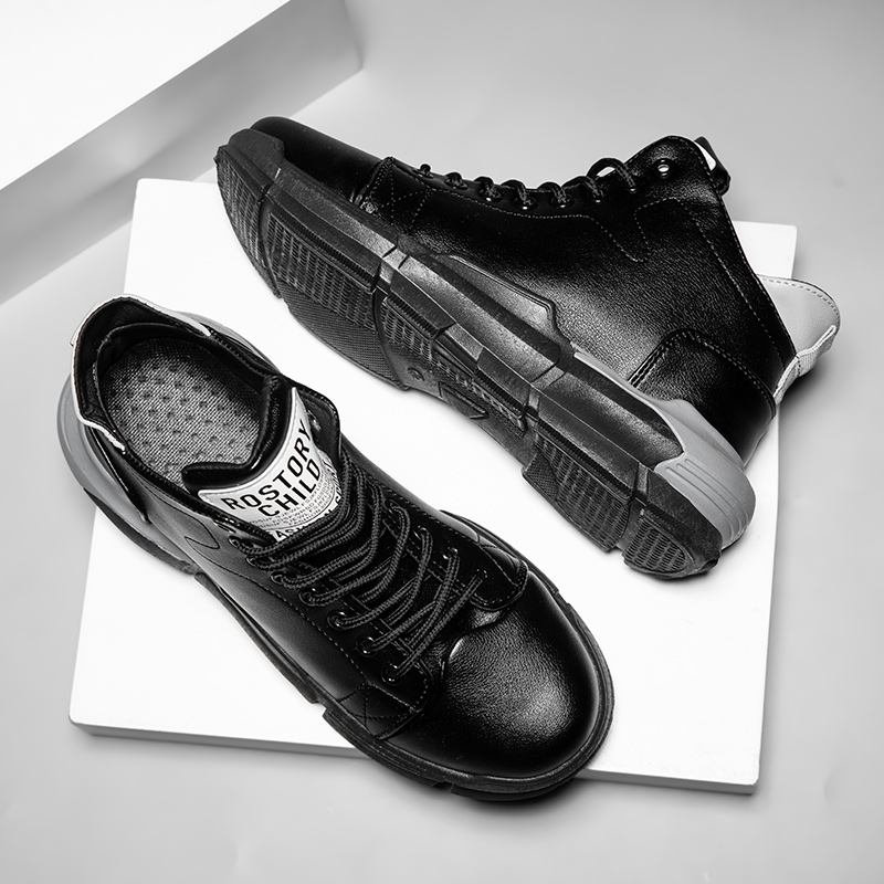 Menn Platform High Top Wearable Fritids Sneakers