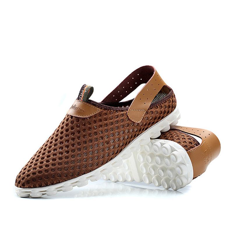 Us Størrelse 6.5-11. Pustende Mesh-atletisk Sko. Slip On Outdoor Sports Sneaker-sko