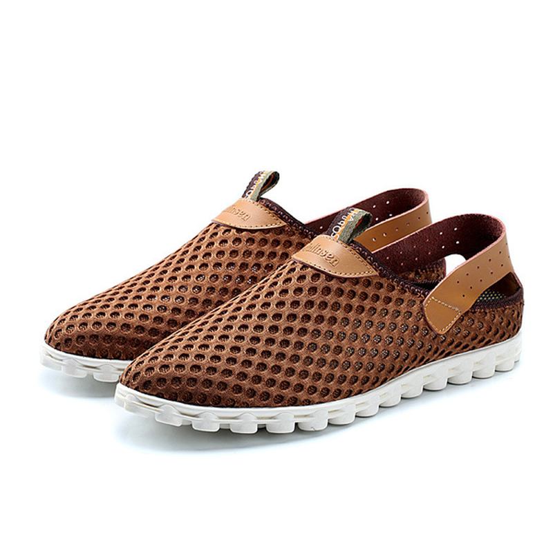 Us Størrelse 6.5-11. Pustende Mesh-atletisk Sko. Slip On Outdoor Sports Sneaker-sko