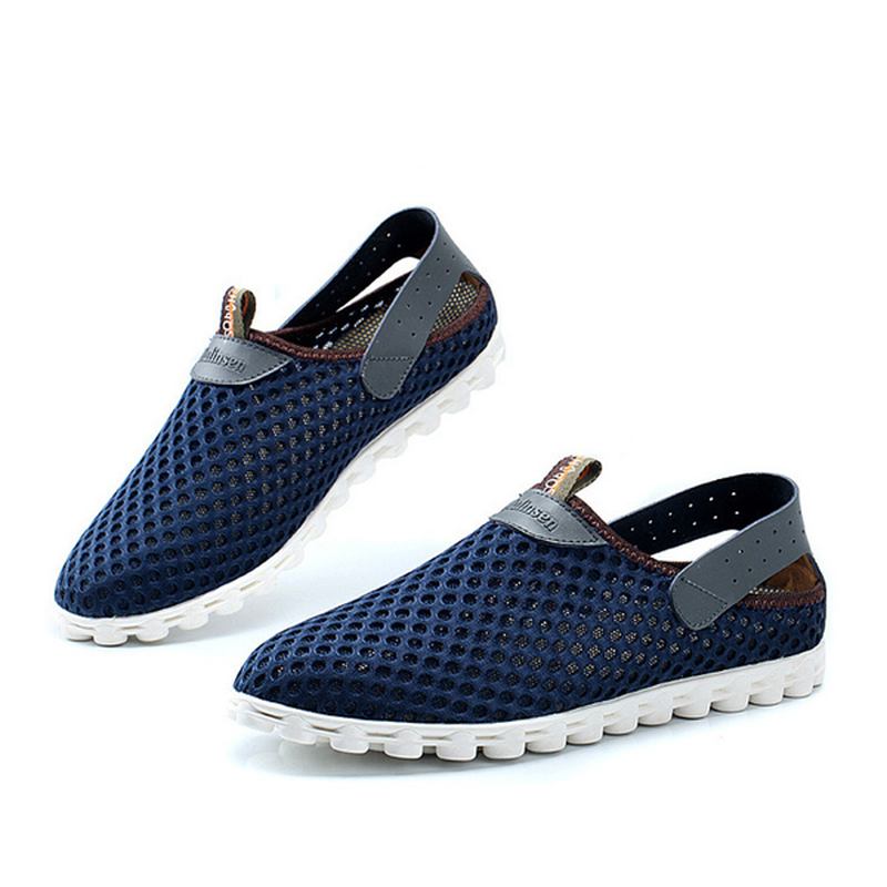 Us Størrelse 6.5-11. Pustende Mesh-atletisk Sko. Slip On Outdoor Sports Sneaker-sko