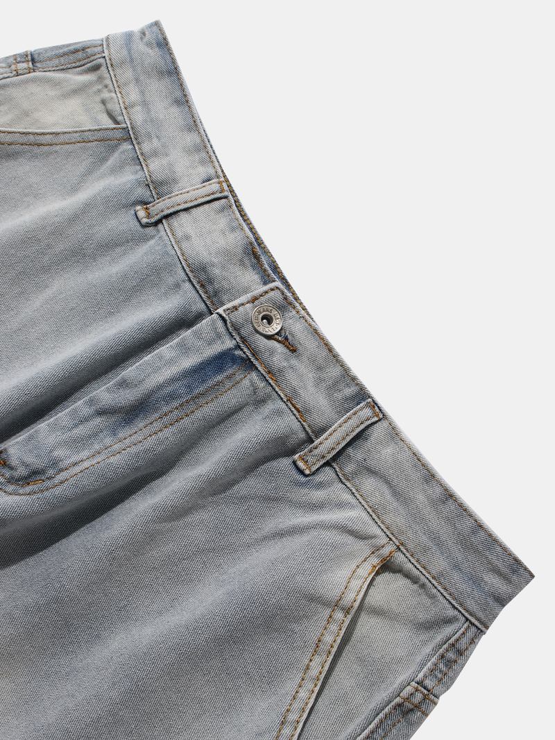 Denimshorts Med Hull Designet For Menn