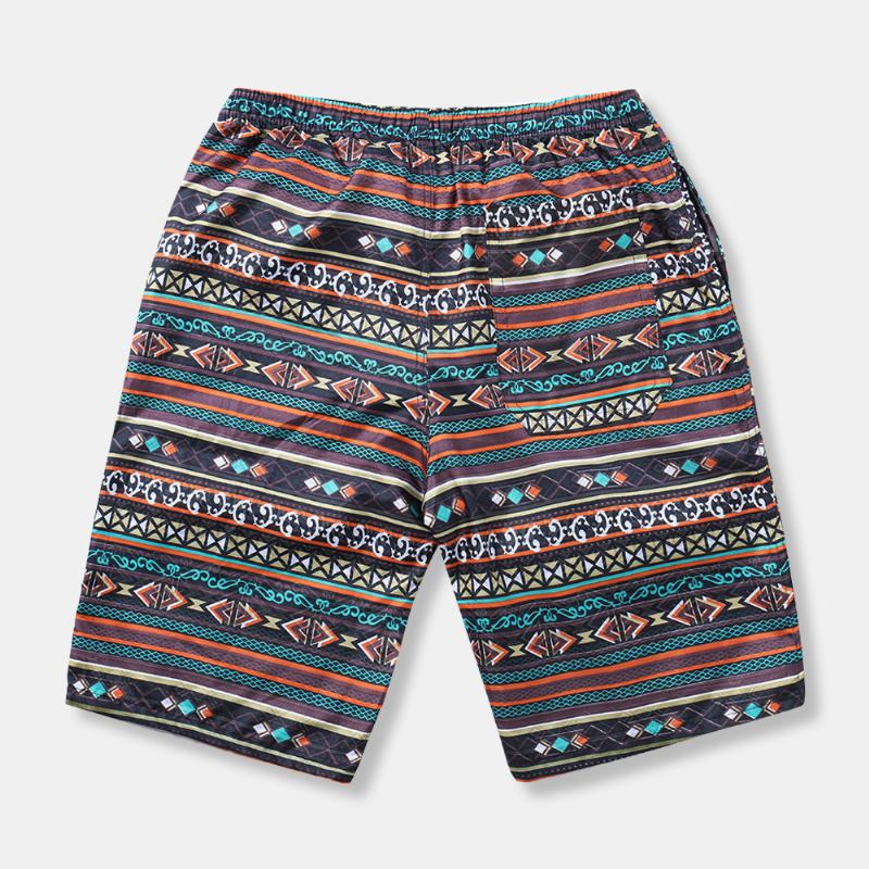 Etnisk Stil Mønster For Menn Fritids Beach Board Shorts