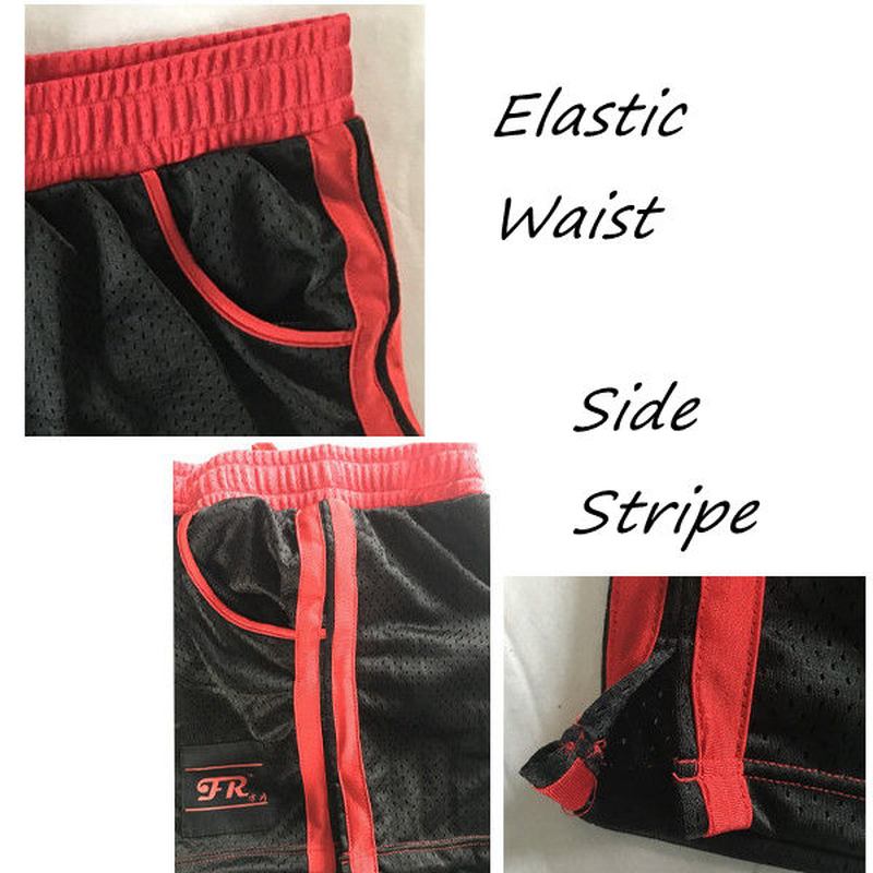 Herre Mesh Undertøy Shorts Fritid Mote Løping Fitness Elastisk Midje Snøring Sports Shorts