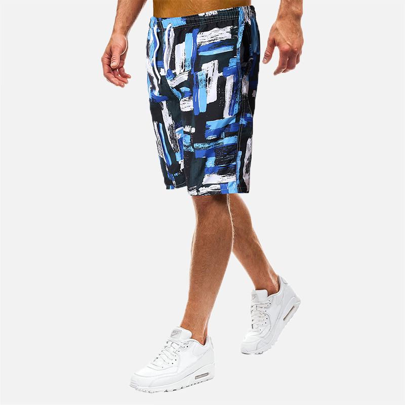 Herre Sommer Beach Vacation Loose Med Trykk Board Shorts