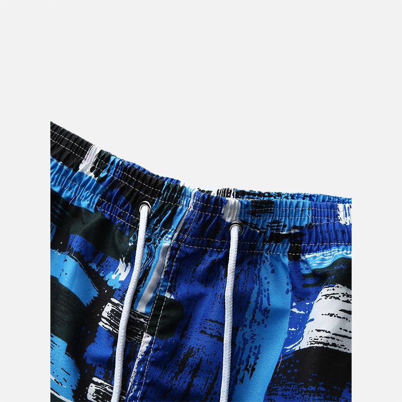 Herre Sommer Beach Vacation Loose Med Trykk Board Shorts