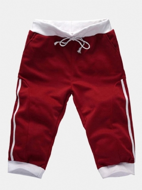 Herre Sommer Fritidssport Spell Color Shorts Elastisk Midje Shorts