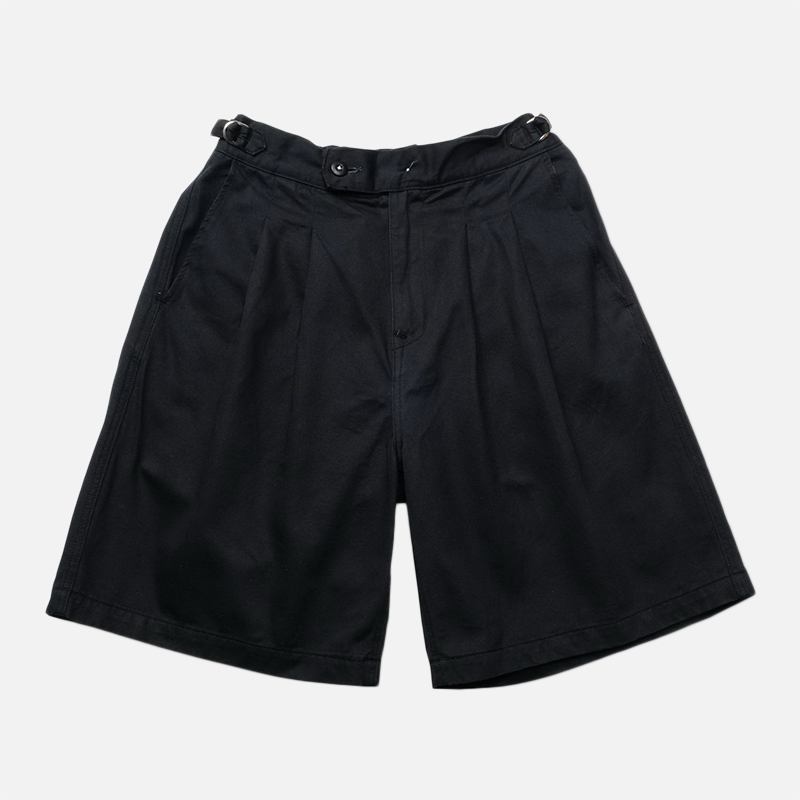 Menn Ensfarget Doble Lommer Vintage Høy Midje Shorts