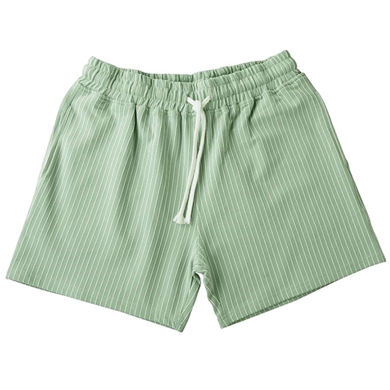 Menn Stripete Fritids Jogger Elastisk Midje Shorts Bukser