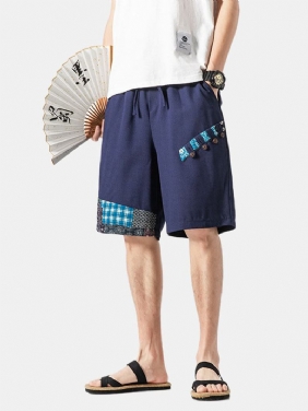 Menns Lommesøm Farge Beach Fritids Rett Shorts