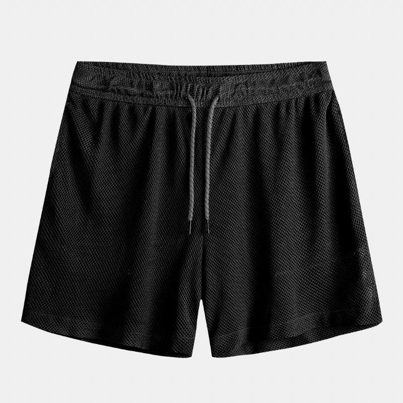 Mesh Vanlig Gjennomsiktig Brettshorts