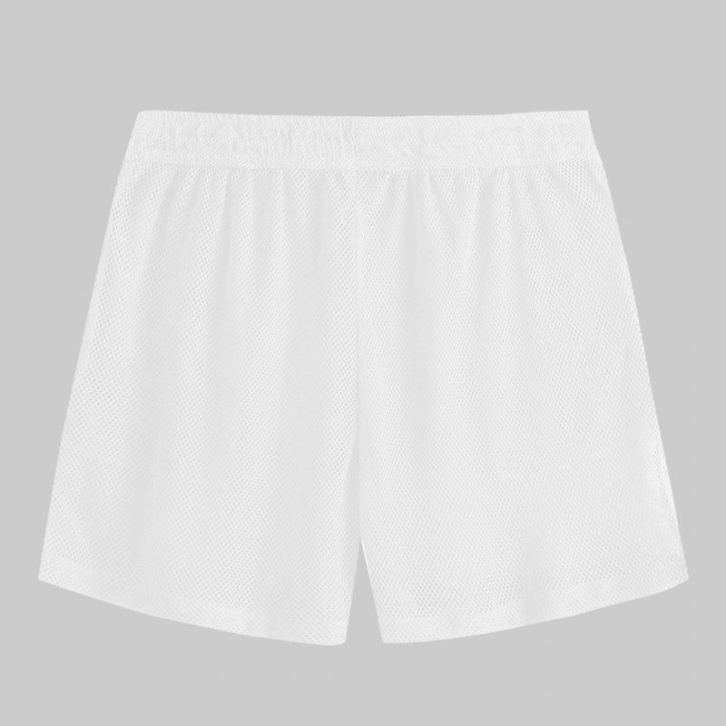 Mesh Vanlig Gjennomsiktig Brettshorts